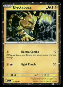 Electabuzz - (Cosmos Holo) Promo Miscellaneous Cards & Products 125/165 NM - Image 1