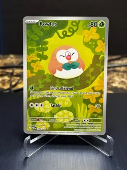 Rowlet 090/088 - Holo Illustration Rare - Perfect Order - Pokemon TCG - Image 1