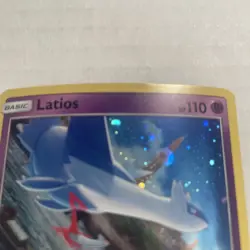 Latios SM88 Cosmos Holo Pokemon Black Star Promo LP - Image 2
