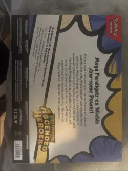 Pokemon Mega Evolution Ascended Heroes ex Box Factory Sealed - Image 2
