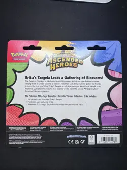 Pokemon TCG - Ascended Heroes 2 Pack Collection Blister Erika’s Tangela SEALED ✅ - Image 2