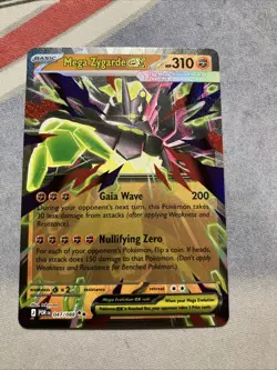 Mega Zygarde EX 47/88 Double Rare Pokemon Perfect Order NM - Image 1
