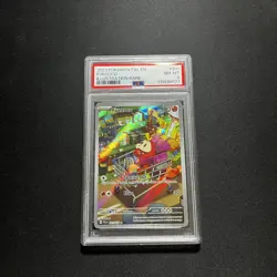 2023 POKEMON PAL EN-PALDEA EVOLVED ILLUSTRATION RARE #201 FUECOCO PSA 8 - Image 1