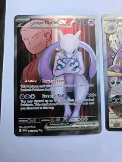 Team Rocket's Nidoking ex -213 225 233/182 Destined Rivals Pokemon TCG, NM - Image 2