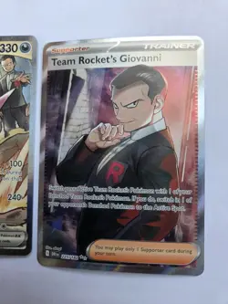 Team Rocket's Nidoking ex -213 225 233/182 Destined Rivals Pokemon TCG, NM - Image 4