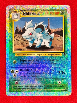 POKEMON NIDORINA LEGENDARY COLLECTION 55/110 REVERSE FIREWORK HOLO - Image 1