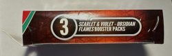 Pokemon TCG Scarlet & Violet Obsidian Flames 3 Pack Hanger Box New / Sealed - Image 3