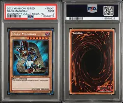 Yugioh 2012 - Dark Magician - LCYW-EN001 - 1st Edition - PSA 9 - Image 3