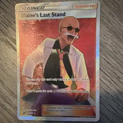 Pokemon Blaine's Last Stand 69/70 Dragon Majesty Full Art Holo Card - Image 1