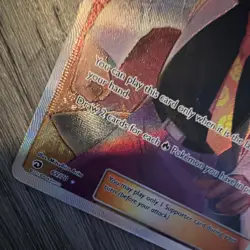 Pokemon Blaine's Last Stand 69/70 Dragon Majesty Full Art Holo Card - Image 4