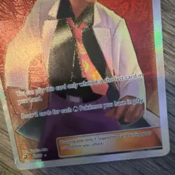 Pokemon Blaine's Last Stand 69/70 Dragon Majesty Full Art Holo Card - Image 5