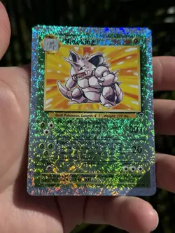 Pokemon Nidoking Reverse Holo Legendary Collection 2002 WOTC #31/110 - Image 2