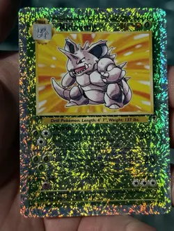 Pokemon Nidoking Reverse Holo Legendary Collection 2002 WOTC #31/110 - Image 3