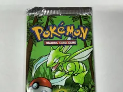 1999 Pokemon Jungle 1st Edition Booster Pack WOTC Sealed New SCYTHER - Image 3