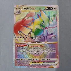 Lugia Vstar 202/195 Silver Tempest SWSH Sword & Shield Secret Rare Pokemon NM - Image 1