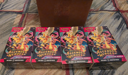 Pokemon TCG: Mega Evolution Ascended Heroes Booster Bundle LOT OF 4 IN HAND - Image 1
