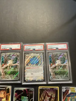 Lot Of 9 S & V Mega Evolution Phantasmal Paldean Fates Pokemon Mixed Lot - Image 2