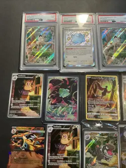 Lot Of 9 S & V Mega Evolution Phantasmal Paldean Fates Pokemon Mixed Lot - Image 4
