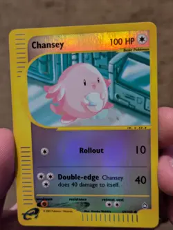 Pokemon TCG Chansey Aquapolis Reverse 69/147 Very Very LP - Image 3