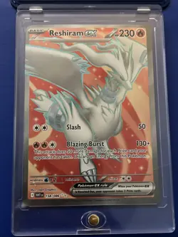 Pokemon White Flare (Reshiram Ex) Ultra Rare 158/086 - Image 1