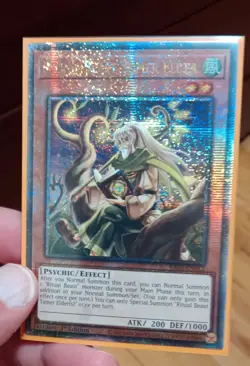 YuGiOh: "Ritual Beast Tamer Elder" - QUARTER CENTURY SECRET RARE - RA03 - Mint! - Image 1