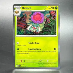 Pokemon Scarlet & Violet: Surging Sparks #014/191 Rabsca Holofoil - Image 1