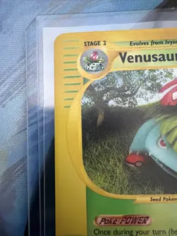 Venusaur 030/165 Expedition Base Set Reverse Holo Rare Pokemon Nintendo e-reader - Image 2