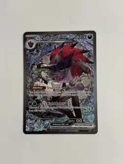 Pokemon TCG N's Zoroark EX 286/217 Ascended Hero’s Special Illustration Rare NM - Image 1