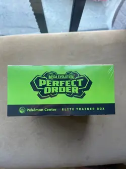 Pokemon TCG: Mega Evolution 3: Perfect Order: Elite Trainer Box Sealed - Image 2