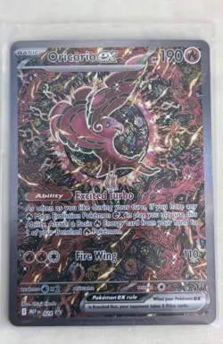 Oricorio ex Mega Evolutions 024 Pokemon Black Star Promo NM - Image 1