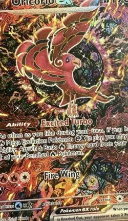 Oricorio ex Mega Evolutions 024 Pokemon Black Star Promo NM - Image 2
