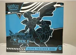 Pokemon Scarlet and Violet Black Bolt Elite Trainer Box BRAND NEW ETB SEALED - Image 1