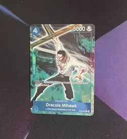 One Piece: Premium Booster PRB01 ST03-005 Dracule Mihawk (Full / Alt Art) - MINT - Image 1