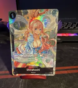 Namco Shirahoshi OP05-082 Premium Booster -The Best- Alternate Art Foil Rare EN - Image 1