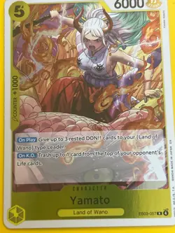 EB03-057 Yamato Rare NM One Piece - Image 1