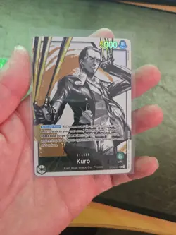 One Piece TCG Kuro OP03-021 Alt Art Leader Pillars Of Strength English NM - Image 1