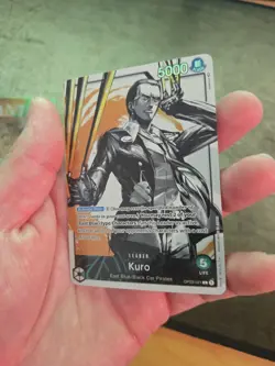 One Piece TCG Kuro OP03-021 Alt Art Leader Pillars Of Strength English NM - Image 4