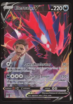 Eternatus V NM TG21/TG30 SWSH11: Lost Origin Trainer Gallery Pokemon Card - Image 1