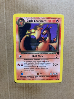 Dark Charizard 21/82 Team Rocket Set - Rare Pokemon Card - NM - Image 1
