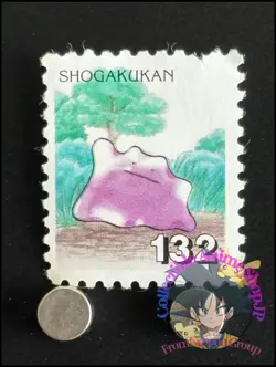 Ditto Pokemon Stamp Card Japanese Shogakukan Nintendo Game Anime TCG J - Image 1