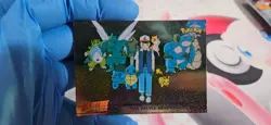Pokemon Topps Movie card HOLO /Black label/ no.32 "The Battle Renewed" - Image 1