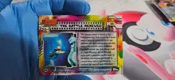 Pokemon Topps Movie card HOLO /Black label/ no.32 "The Battle Renewed" - Image 2