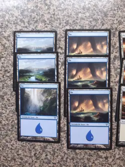 MTG 11 mixed basic land cards - French - Avacyn Restored - Image 1