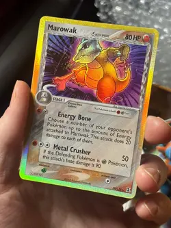 MAROWAK d [Delta Species] 10/113 EX Delta Species HOLO rare Pokemon TCG card NM+ - Image 2