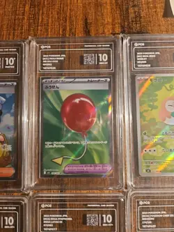 Pokemon PCG Graded Card Lot Of 8 (Gem-Mt 10 & Pristine) EX, AR, SR - Image 4