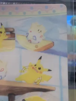 Pikachu Togepi Fancy Graffiti Sealdass 24 Japanese Pokemon 1999 Bandai Card - Image 2