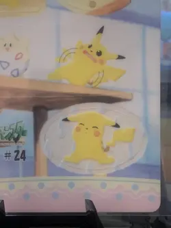 Pikachu Togepi Fancy Graffiti Sealdass 24 Japanese Pokemon 1999 Bandai Card - Image 3