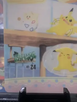 Pikachu Togepi Fancy Graffiti Sealdass 24 Japanese Pokemon 1999 Bandai Card - Image 4