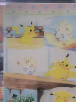 Pikachu Togepi Fancy Graffiti Sealdass 24 Japanese Pokemon 1999 Bandai Card - Image 5