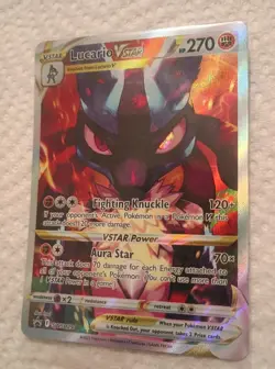 Lucario VSTAR SWSH291 SWSH: Sword & Shield Promo Cards Holo - Image 3